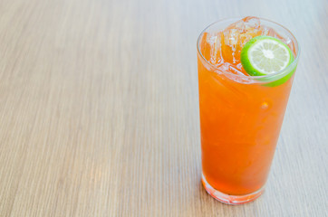 iced lemon tea