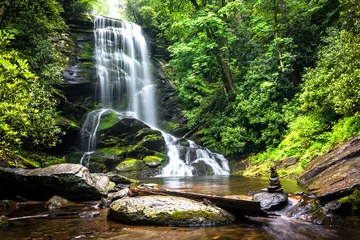 Abwaschbare Fototapete Wasserfälle Upper Catabwa Falls