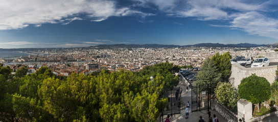 Fototapeta na wymiar Large Marseille panorama