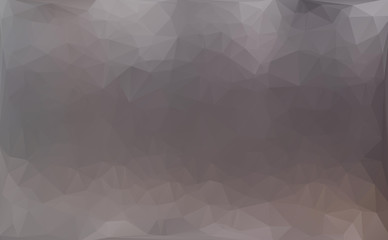 Brown abstract polygon triangle background