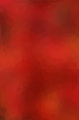 Red abstract polygon triangle background