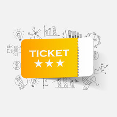 Drawing business formulas: ticket