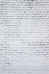 White brick  background