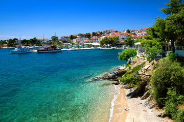Fototapeta premium blue sea