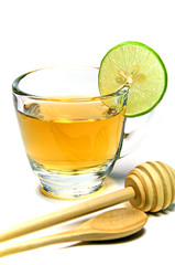 Honey and lemon drink for homeopathy recipe.