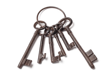 Old Keys - Stock Photo