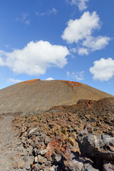 Volcanic landscape.Lanzarote.