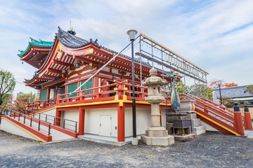 Benten Hall Temple in Ueno Park