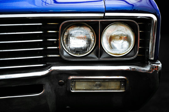 Vintage headlight