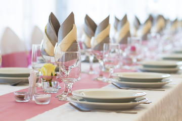 wedding table for a welcome guest