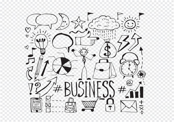 Hand doodle Business doodles