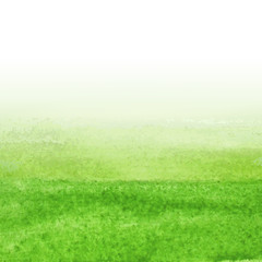Fototapeta na wymiar Green Watercolor Background