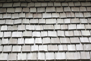 texture of roofing wood.