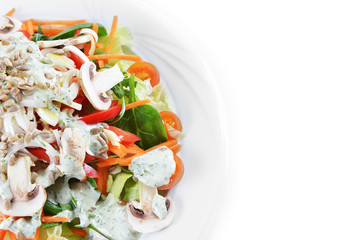 mushrooms salad