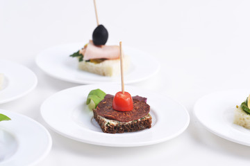 sandwiches with  meat