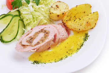fillet with potato