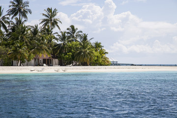 beach in the Maldives