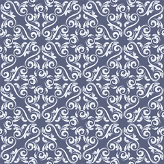 seamless wallpaper. damask pattern. flower background