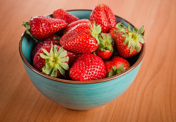 Strawberries in a Bowl