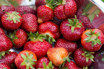 Fresh ripe  strawberry