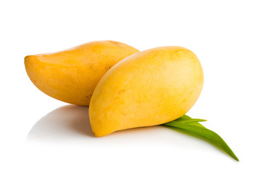 mango fruit isolated on white background
