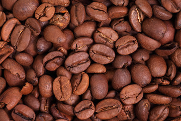 roasted coffee beans,  background