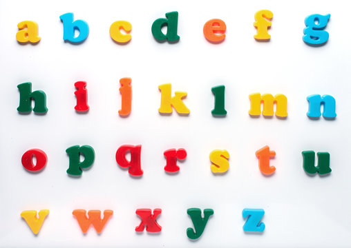 English toy alphabet