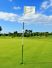 Obraz premium Golf course, green