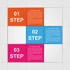 Infographic design template. Vector illustration