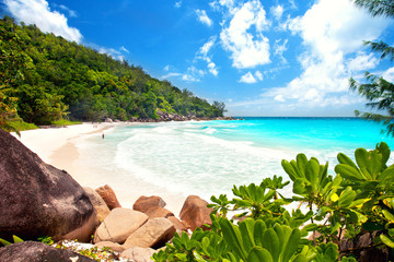 Anse Georgette - Seychellen, tropischer Strand
