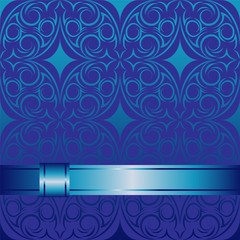 classic invitation card, with a place for an inscription.