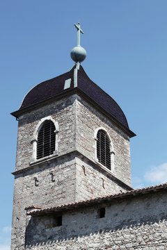 The church in Perouges, France