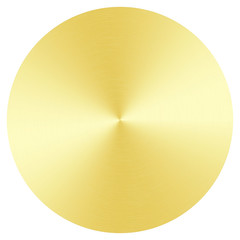 Gold, rund