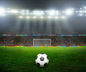 On the stadium.
