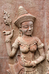 Thai stone carving.
