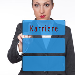 Frau entscheidet sich für Karriere