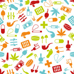 drug seamless pattern