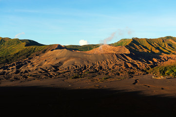 Fototapeta na wymiar Landscape of Mount Bromo Volcano, Indonesia