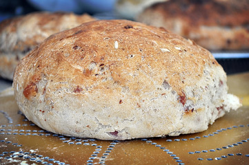 Pagnotta di pane appena sfornato