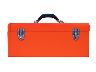 orange tool box