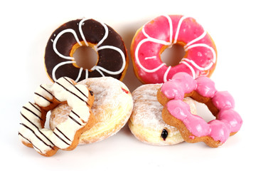 Group of doughnut