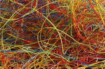 plastic from cables 6