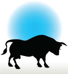Bull Silhouette