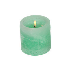 large green candle