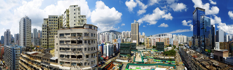 Obraz premium Hong Kong Day, Kwun Tong distract