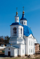 Fototapeta premium John Predtechi's church. Tobolsk district. Russia