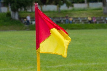 Soccer corner flag