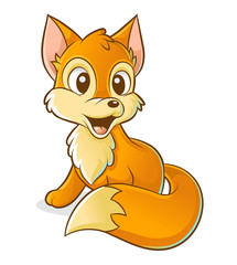 red young fox