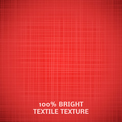 Fototapeta na wymiar Red fabric texture. Vector illustration for your elegant design