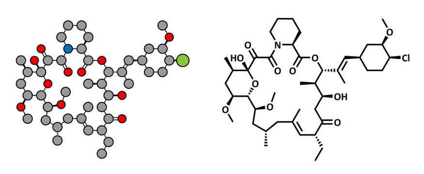 Pimecrolimus Eczema (atopic Dermatitis) Drug, Chemical Structure